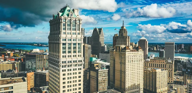 Gebäude Detroit