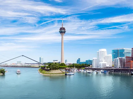 Skyline von Düsseldorf