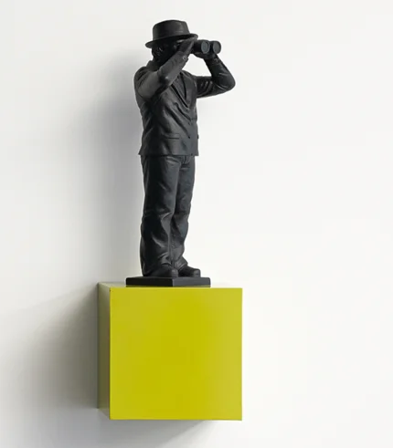 Statue "Der Visionär" im Büro von Michael Neisen