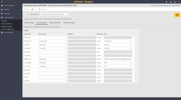 JobSAP-Bapi configuration