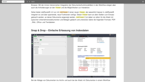 Screenshot Viewer Suche