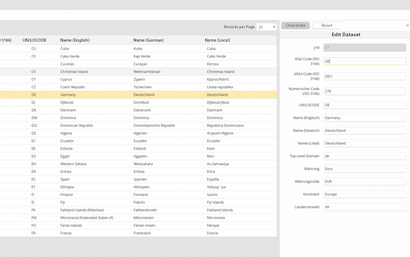 JobData Module: Creating master data tables in the JobRouter® Digital Process Automation Platform