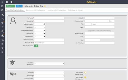 Personenbezogene Daten im Mitarbeiter-Onboarding erfassen