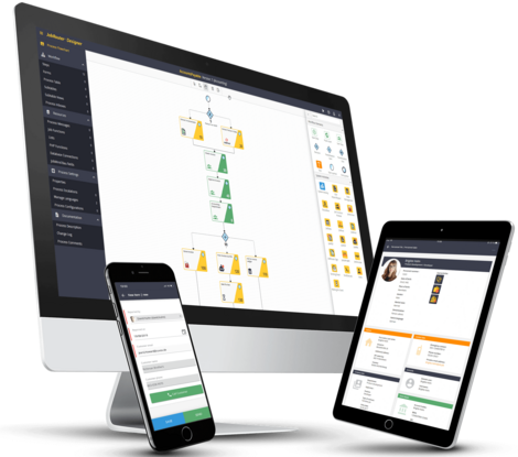 JobRouter Digitalisierungsplattform Mockup