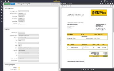  Invoice verification via Jobmind Head