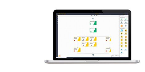 Macbook JobRouter® 5 Prozessgrafik